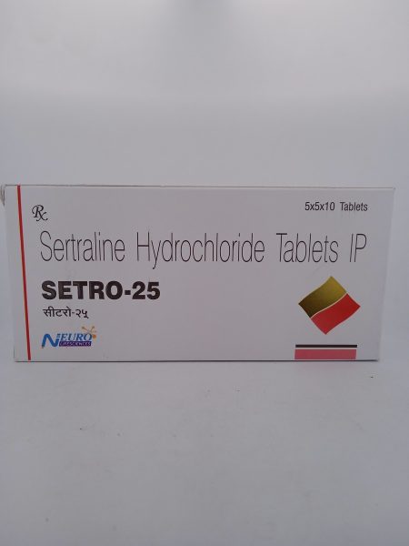 SETRO 25 MG - 10 TABLETS