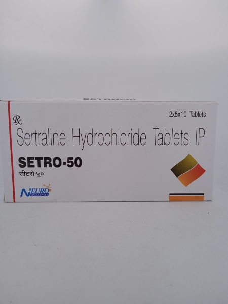 SETRO 50 MG - 10 TABLETS