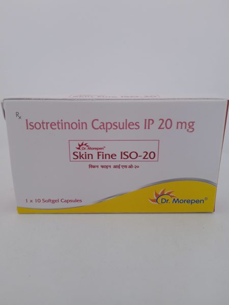SKIN FINE ISO 20 MG - 10 SOFTGEL CAPSULES
