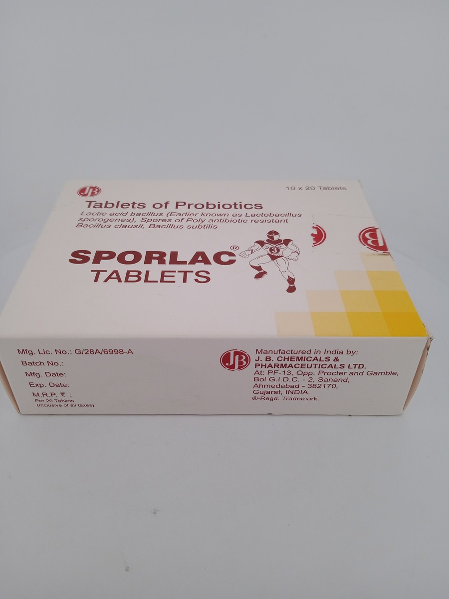 SPORLAC - 20 TABLETS - Image 4