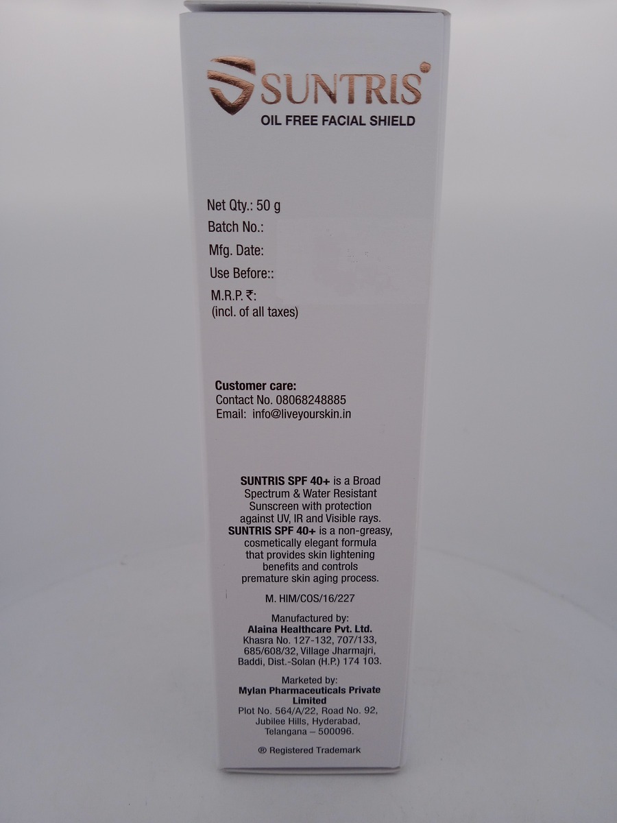 SUNTRIS OIL FREE FACIAL SHIELD - 1 TUBE OF 50GM - Image 3