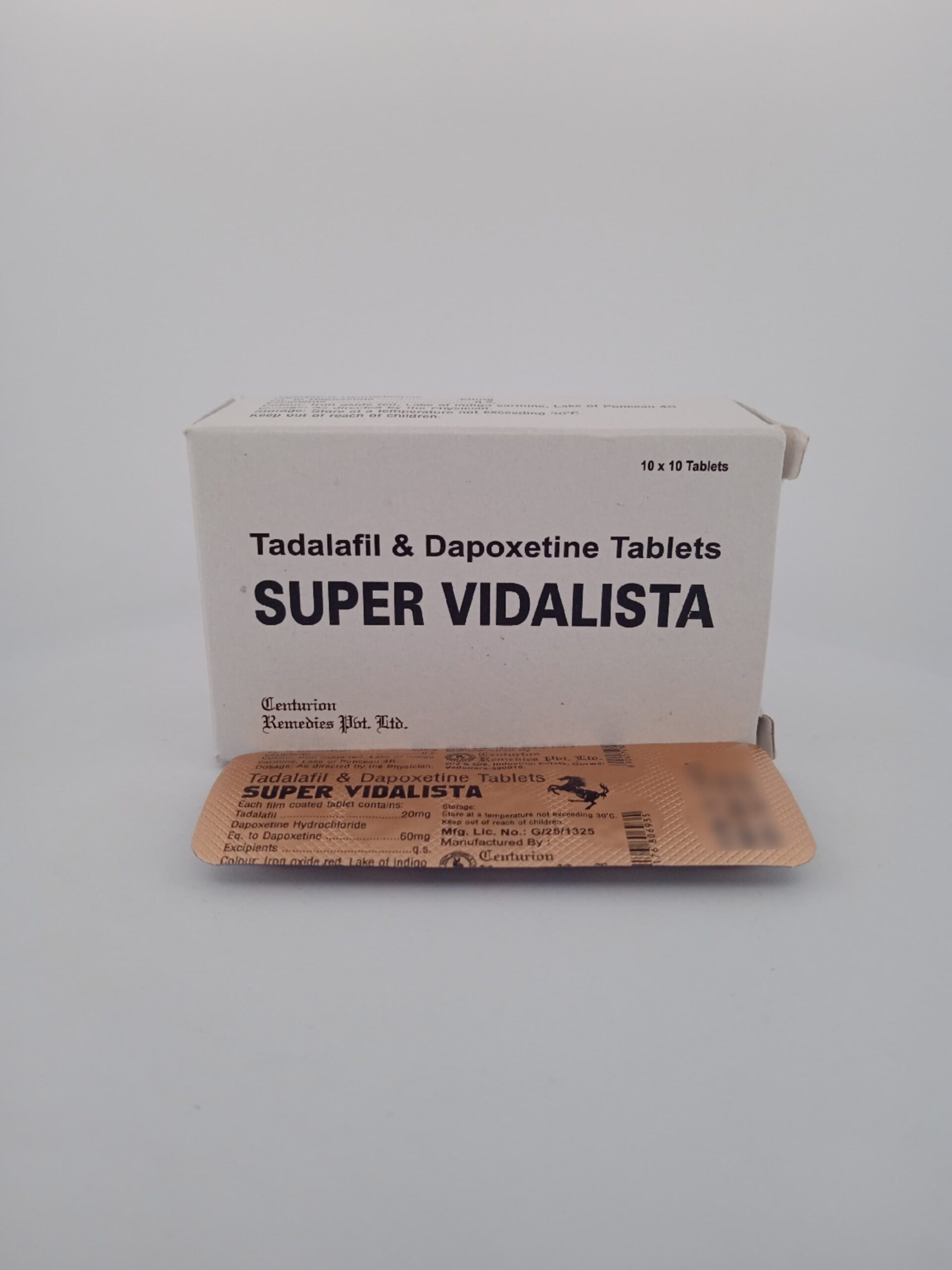 SUPER VIDALISTA 20/60MG - 10 TABLETS - Image 3