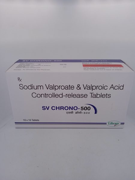 SV CHRONO 500 MG - 10 TABLETS