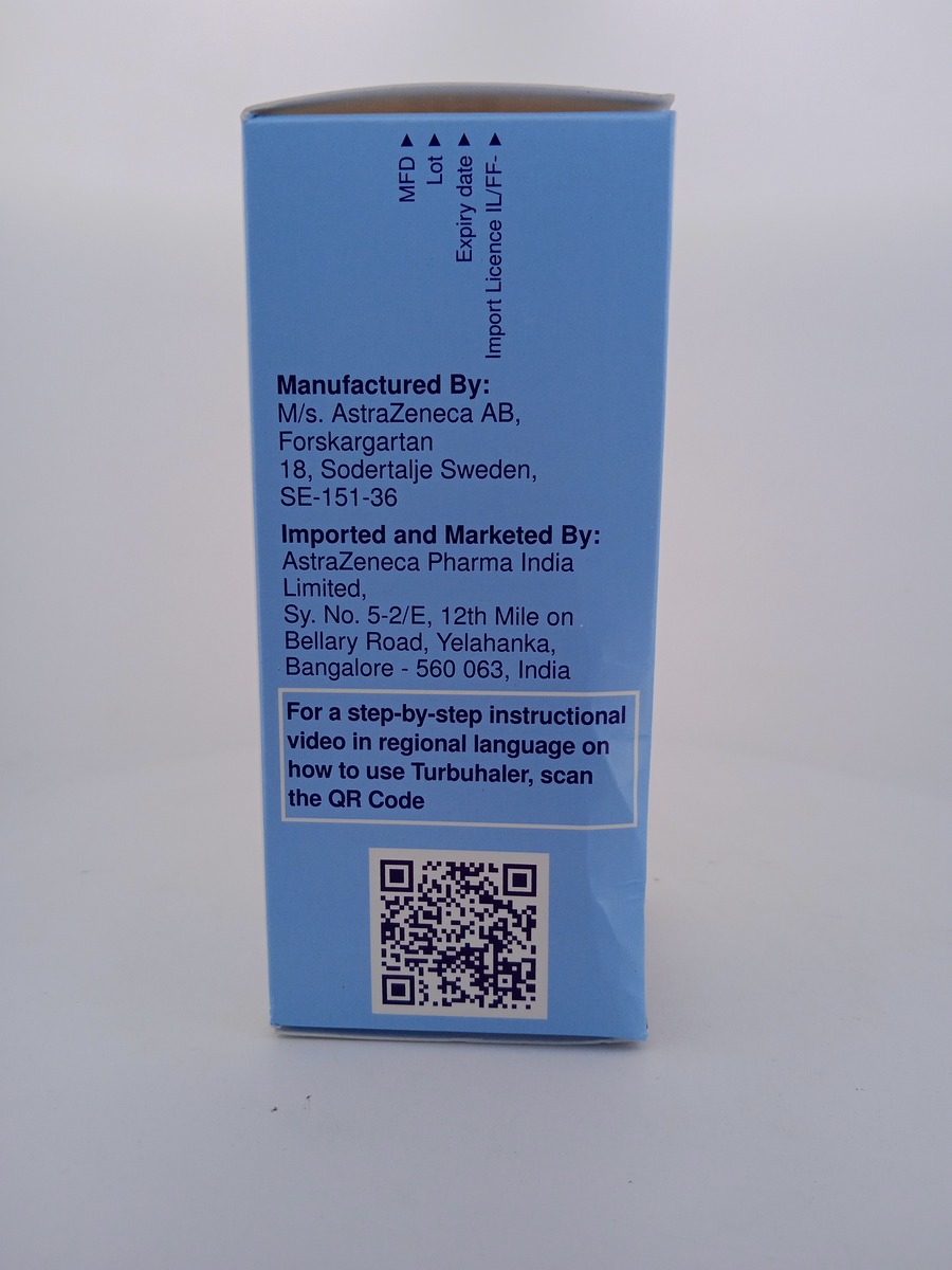 SYMBICORT TURBUHALER 320ug/9ug - 1 INHALER - Image 3