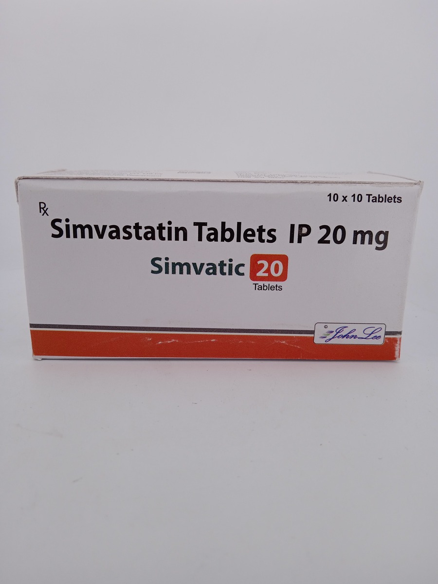 SIMVATIC 20 MG - 10 TABLETS