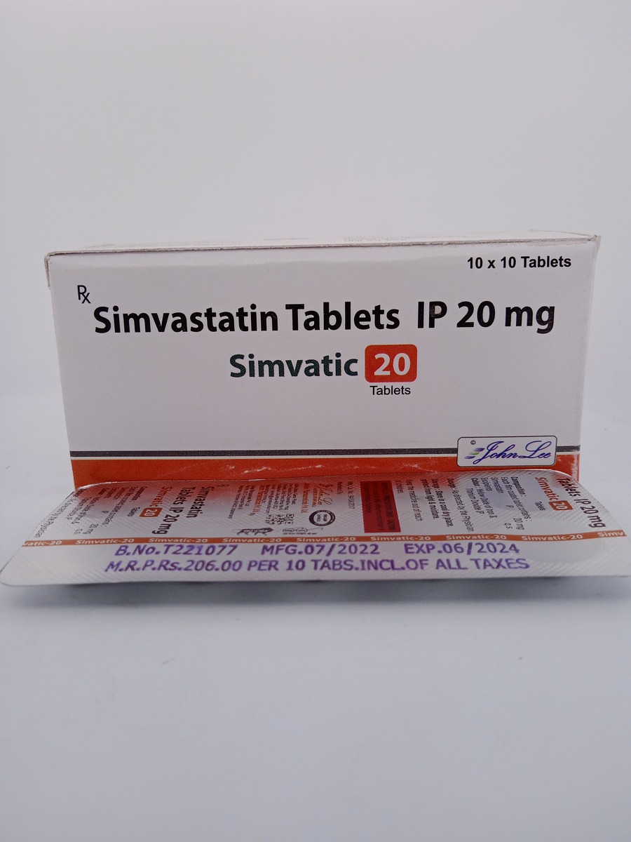 SIMVATIC 20 MG - 10 TABLETS - Image 3
