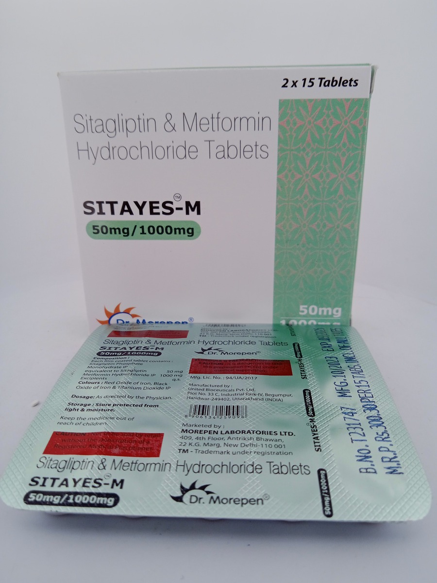 SITAYES M 50/1000MG - 15 TABLETS - Image 3