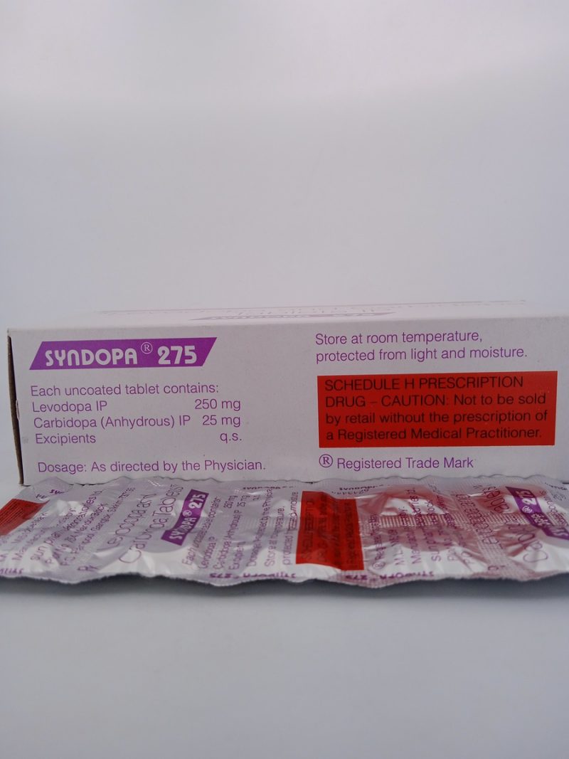 Syndopa Inj SYNDOPA 275 MG - 10 TABLET | PCT Pharmacy SYNDOPA 275 MG: Effective ...