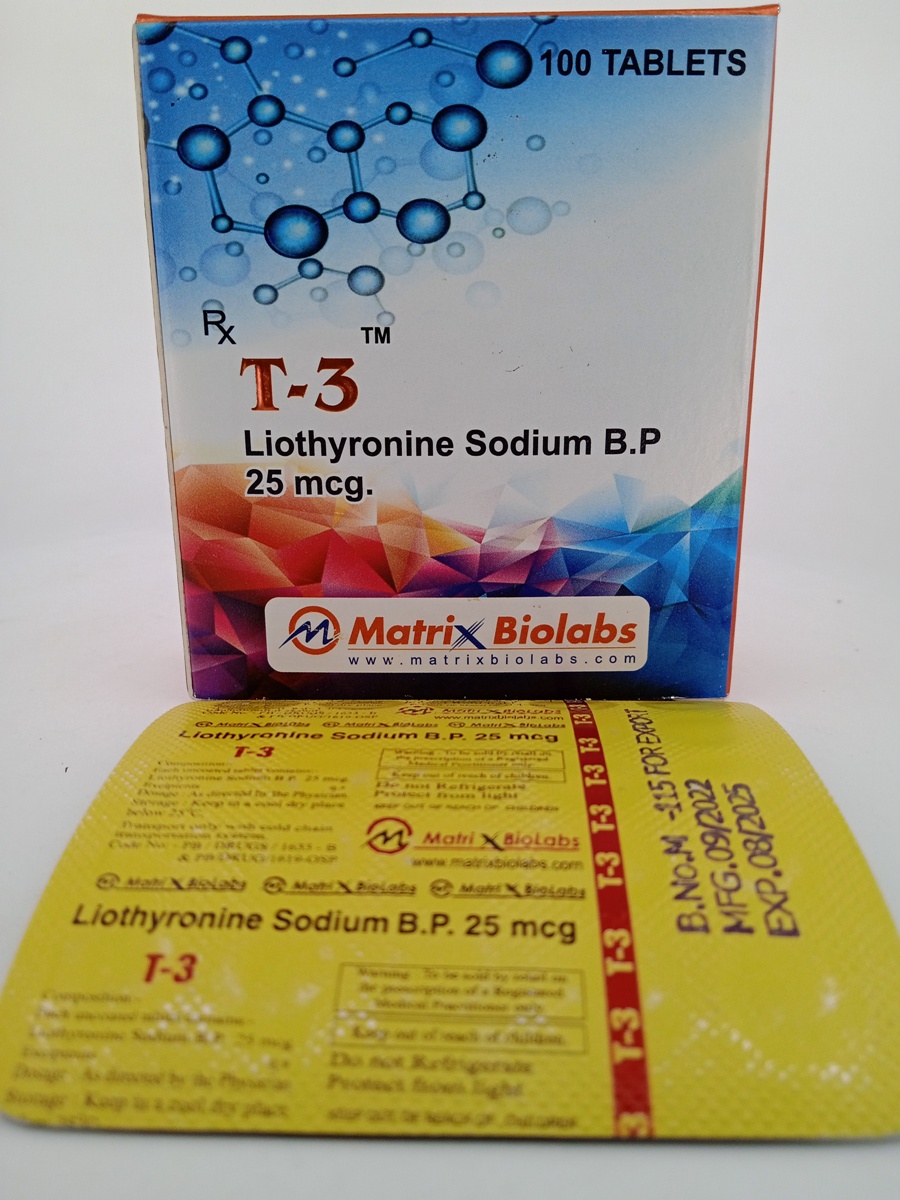 T-3 -25MCG- 4*25 TABLET - Image 3