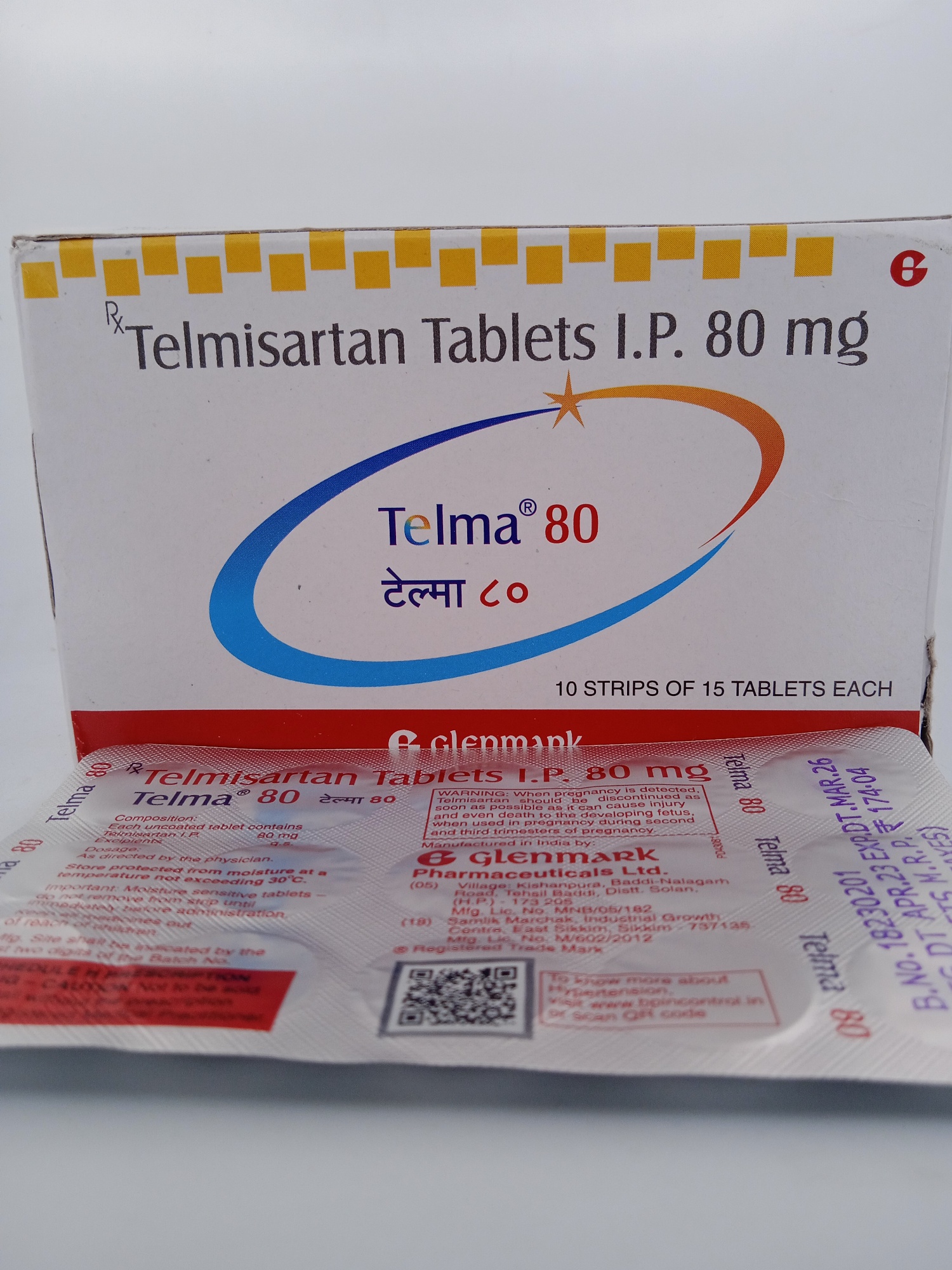 TELMA 80 MG - 15 TABLET - Image 3