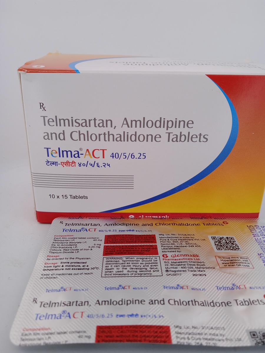 TELMA-ACT - 15 TABLETS - Image 3