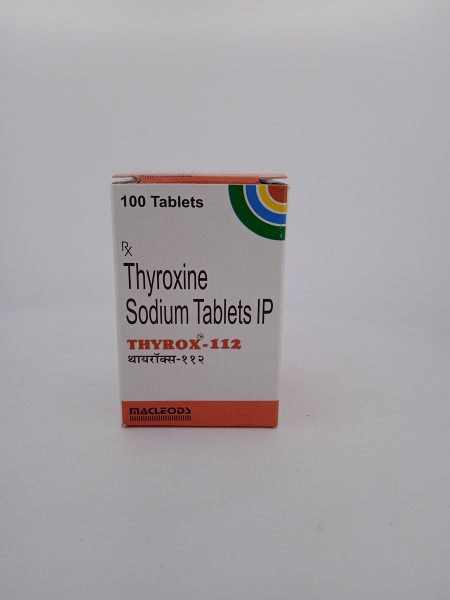 THYROX 112 MCG - 1 BOTTLE OF 100 TABLETS