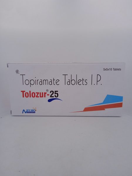 TOLOZUR 25 MG - 10 TABLETS