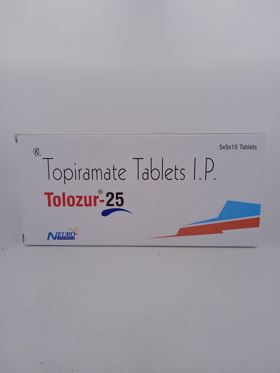 TOLOZUR 25 MG - 10 TABLETS