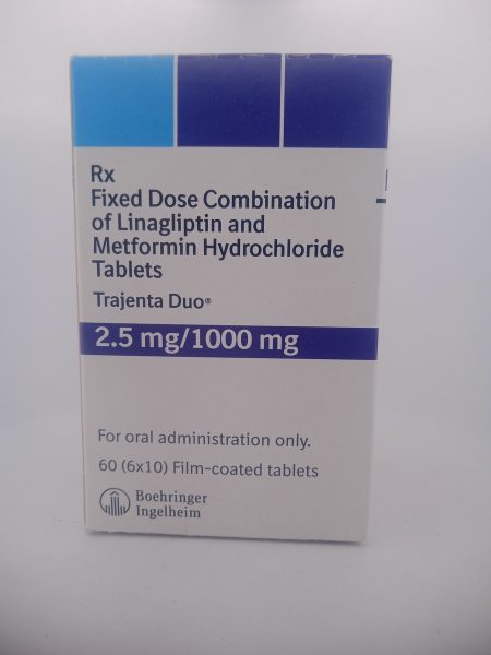 TRAJENTA DUO 2.5MG/1000MG - 10 TABLETS