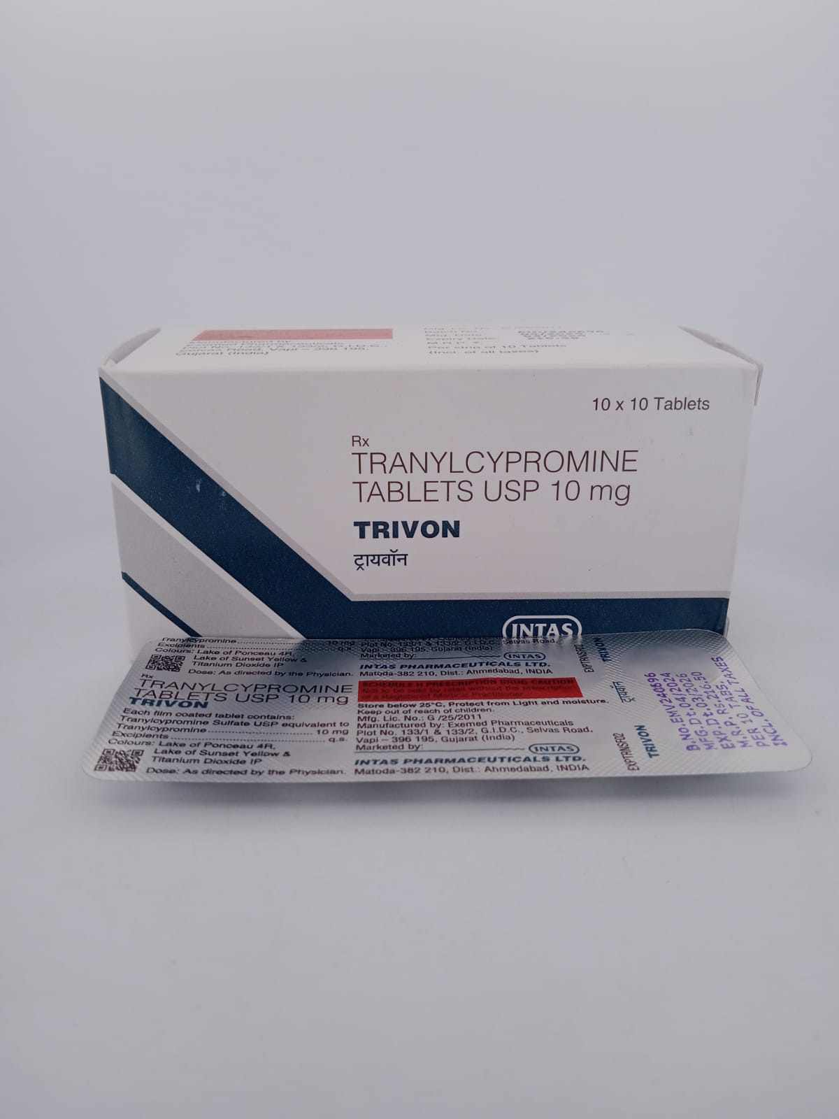 TRIVON 10MG - 10 TABLETS - Image 3