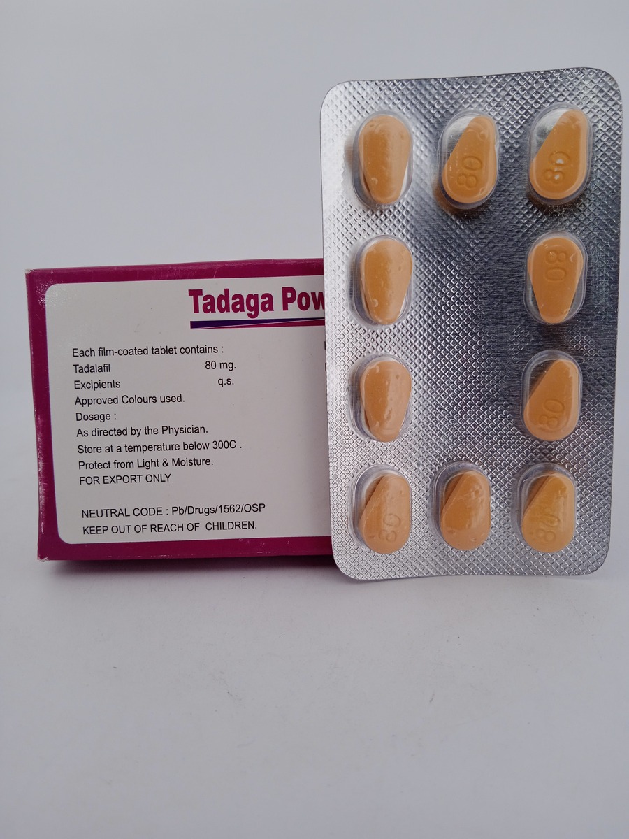 TADAGA POWER 80 MG - 10 TABLETS - Image 4