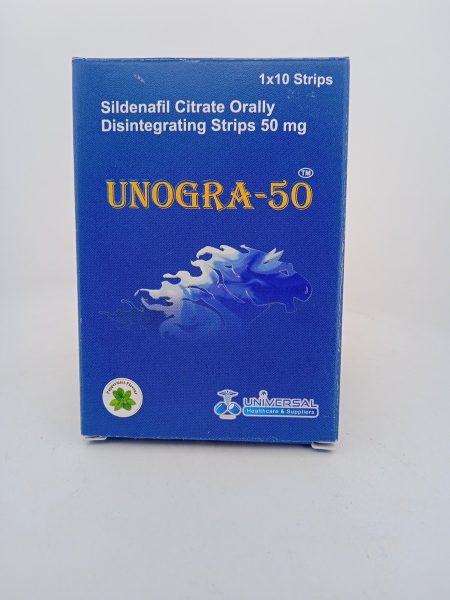 UNOGRA 50 MG - 10 STRIPS