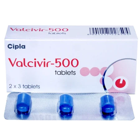 VALCIVIR 500MG - 3 TABLETS