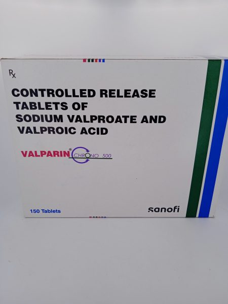 VALPARIN CHRONO 500 MG - 15 TABLETS