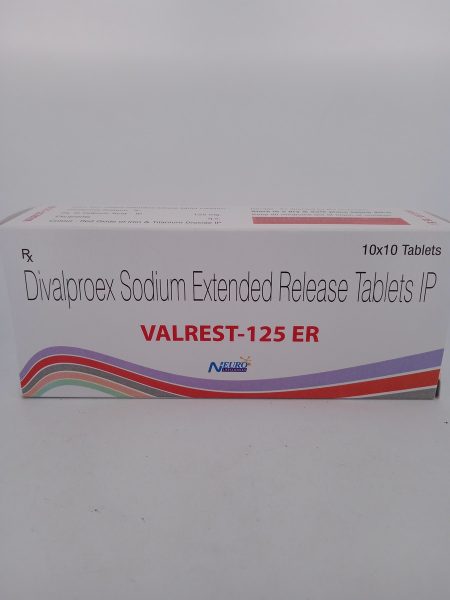 VALREST 125 ER - 10 TABLETS