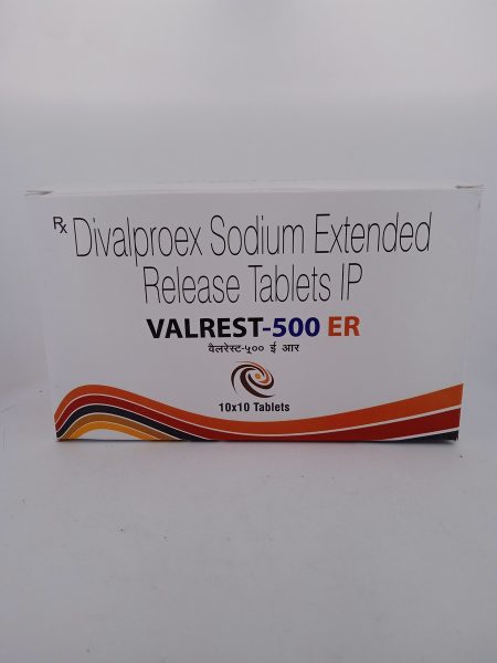 VALREST 500 ER - 10 TABLETS