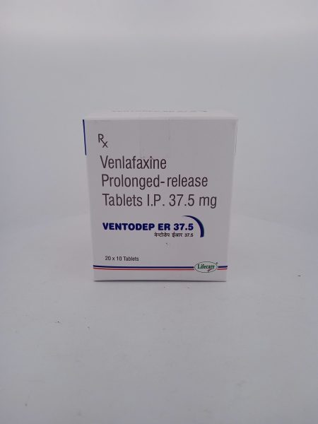VENTODEP ER 37.5 MG - 10 TABLETS