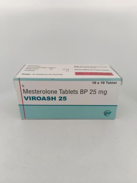 VIROASH 25 MG - 10 TABLETS