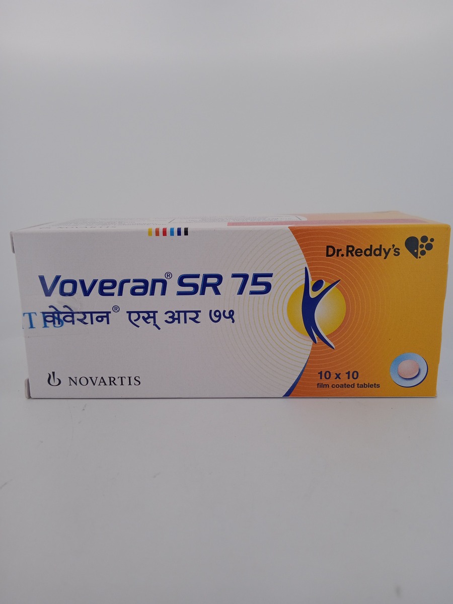 VOVERAN SR 75 - 10 TABLETS
