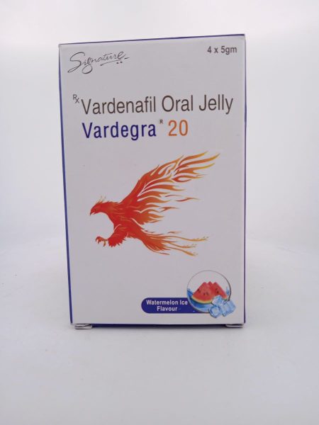 VARDEGRA  20 MG - 4 SACHETS