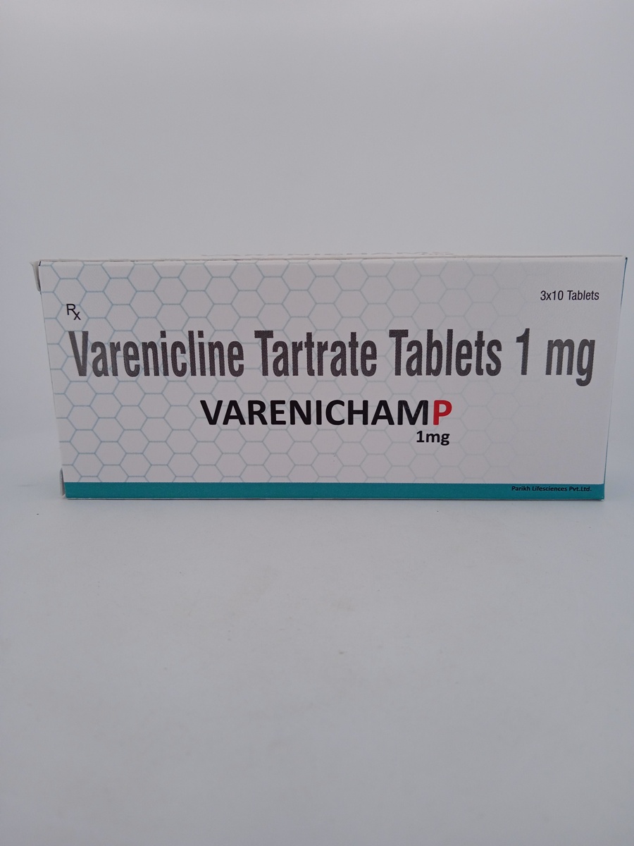VARENICHAMP 1 MG - 10 TABLETS