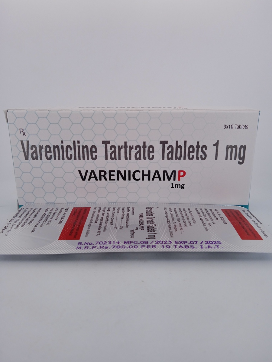 VARENICHAMP 1 MG - 10 TABLETS - Image 3