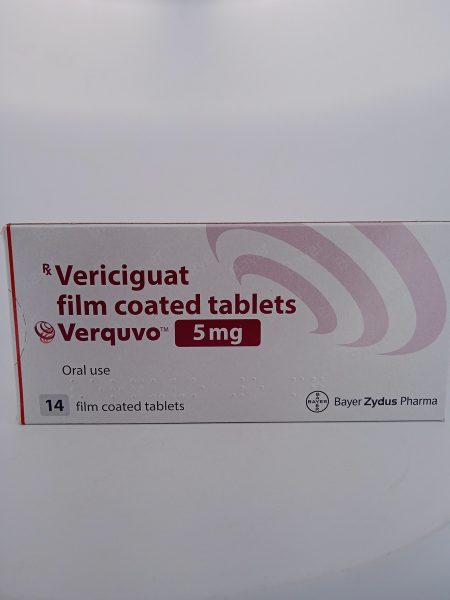 VERQUVO 5 MG - 14 TABLETS