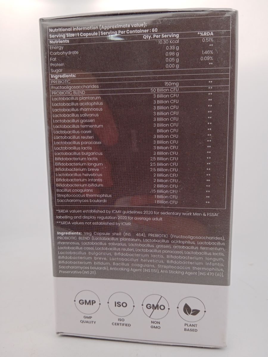 VESCA PROBIOTIC+PREBIOTIC - 60 CAPSULE - Image 4