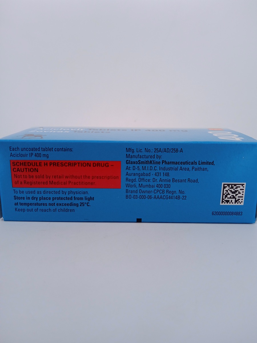 ZOVIRAX 400 MG - 10 TABLETS - Image 4